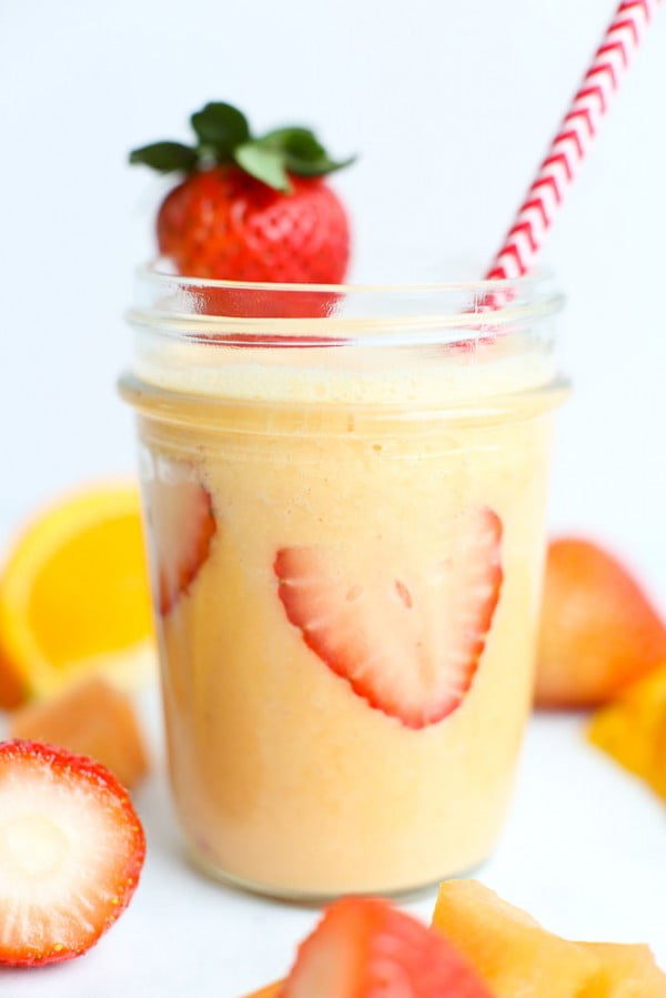 Vitamin C Fruit Smoothie #smoothie #recipe #food #drink