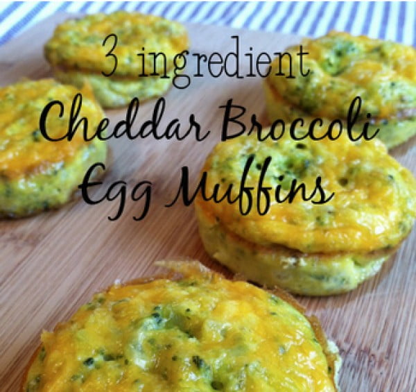 cheddar broccoli egg muffin #3ingredients #food #dinner #recipe