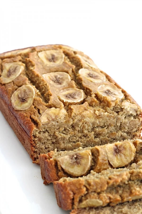 Healthy 5-Ingredient Flourless Banana Bread #5ingredient #recipe #food #dinner