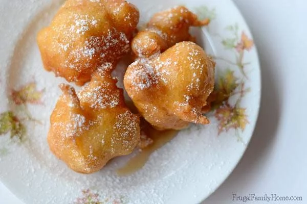 Easy 5 Ingredient Apple Fritters #5ingredient #recipe #food #dinner