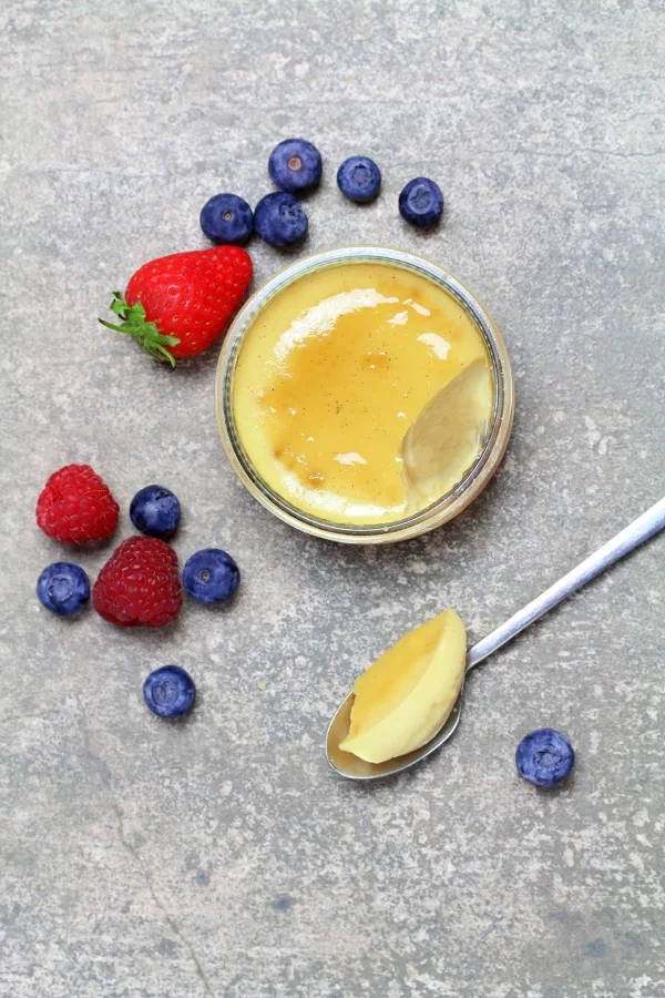 5 Ingredient Vegan Crème Brûlée #5ingredient #recipe #food #dinner