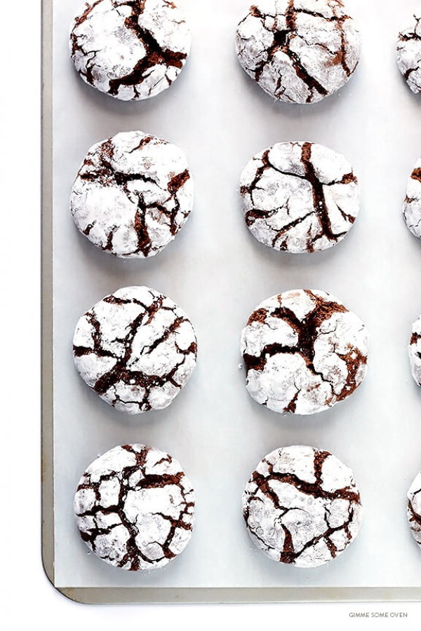 Chocolate Crinkle Cookies #cookies #snacks #dessert #food #recipe
