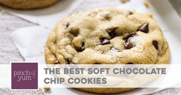 The Best Soft Chocolate Chip Cookies #cookies #snacks #dessert #food #recipe