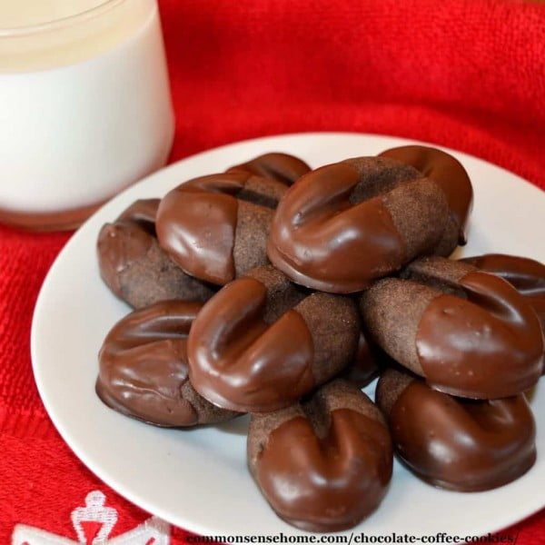 Chocolate Coffee Cookies #cookies #snacks #dessert #food #recipe