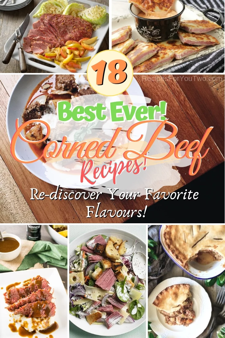Re-discover the taste and flavor of the corned beef with the best corned beef recipes ever! #cornedbeef #beef #dinner #recipe