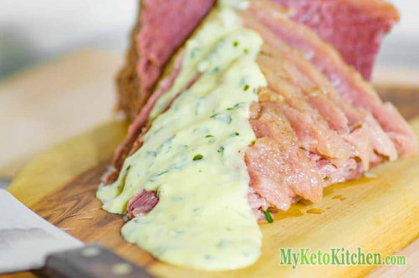 Homemade Corned Beef & a "Secret" Low Carb Mustard Sauce Recipe #cornedbeef #beef #dinner #recipe