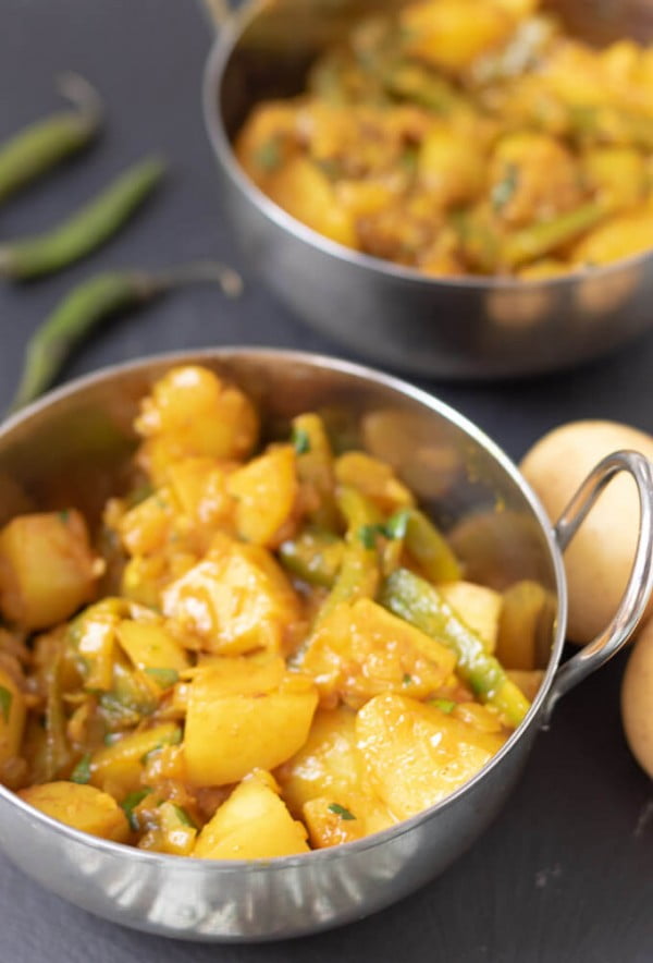40 Minute Potato Curry #curry #dinner #recipe #food