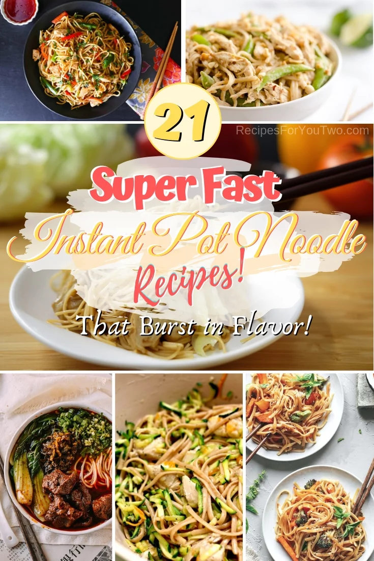 Make the noodles to please the crown super fast. These are great instant pot noodle recipes! #instantpot #pressurecooker #dinner #noodles #recipe