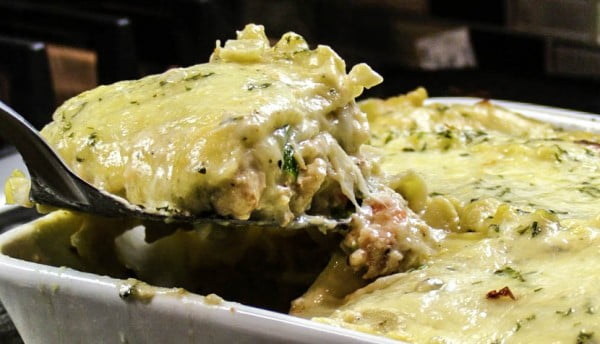 Creamy Seafood Lasagna Recipe #lasagna #dinner #food #recipe
