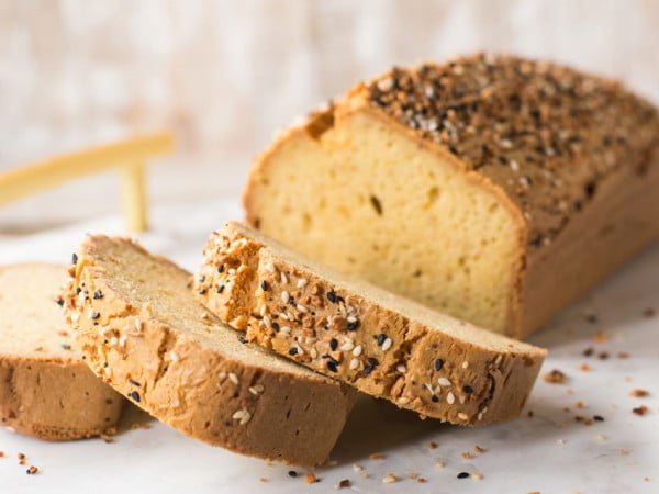Low Carb Keto Bread (GF,DF) #lowcarb #bread #dinner #breakfast #lunch #recipe