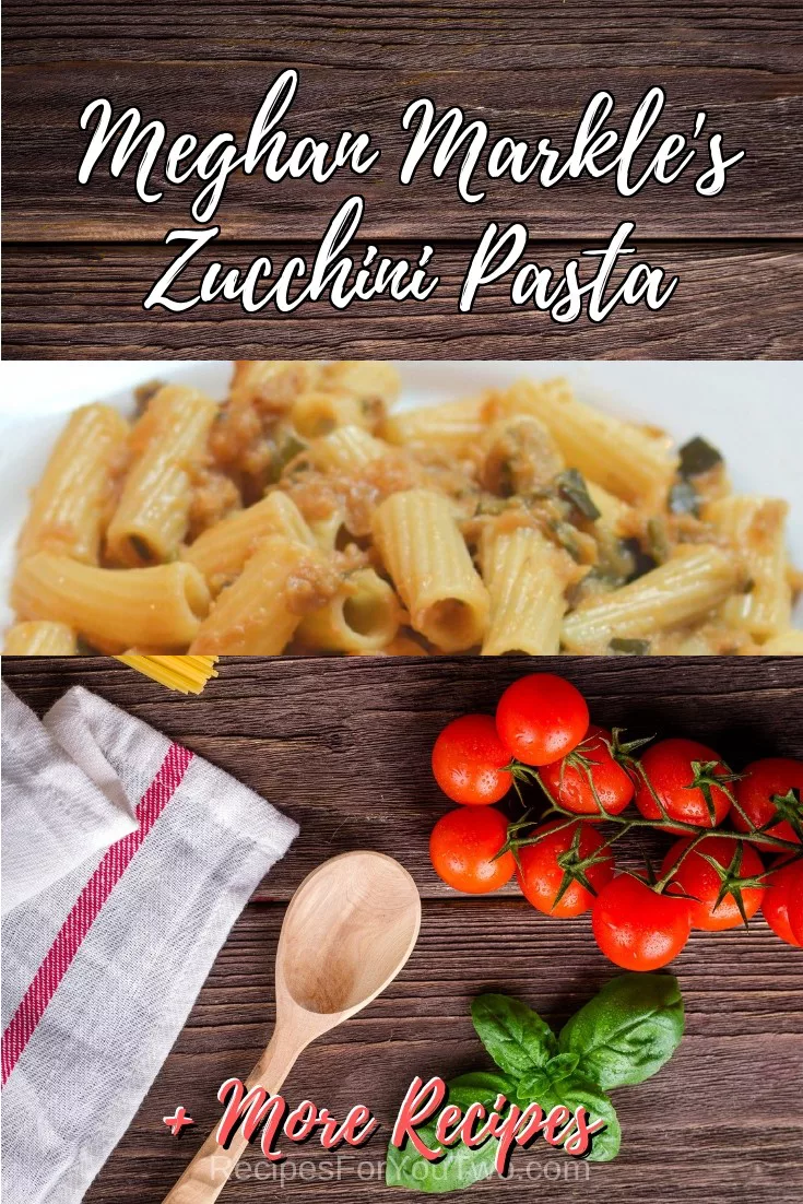 Meghan Markle's Zucchini Pasta #crockpot #slowcooker #pasta #dinner #food #recipe