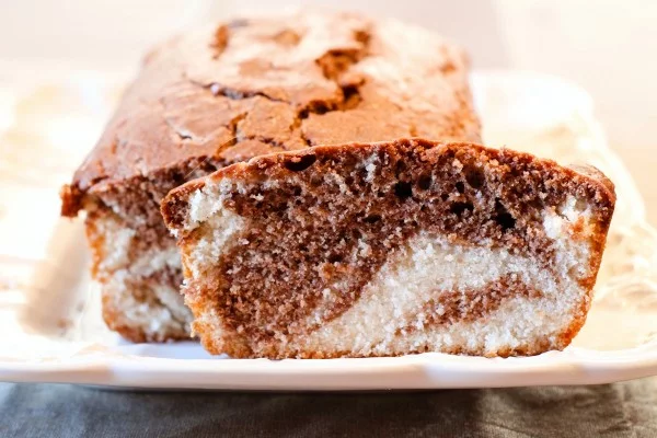 Prize-Winning Chocolate Marble Vegan Pound Cake Recipe #poundcake #cake #recipe #dessert