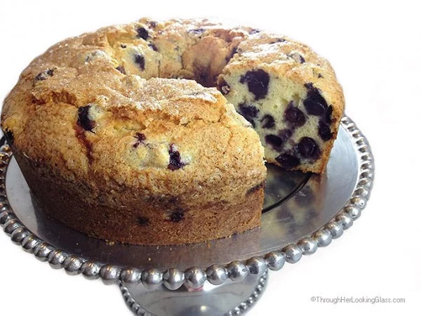 Blueberry Pound Cake #poundcake #cake #recipe #dessert