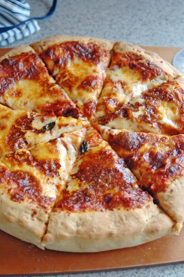 Homemade Pizza Dough with Beer #beer #dinner #recipe #food