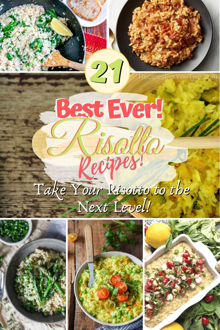 Take your risotto to the next level with these flavorful variations. Best risotto recipes ever! #risotto #dinner #rice #food