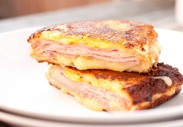 Classic Monte Cristo Sandwich #sandwich #lunch #snack #recipe