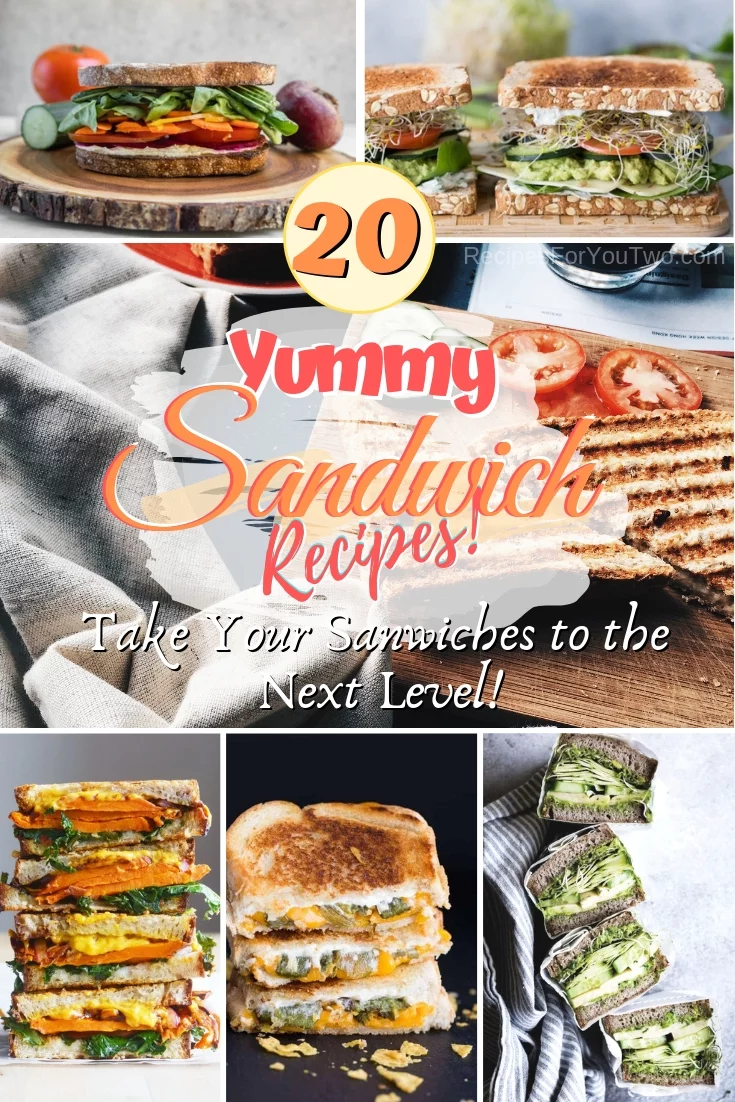 Take your sandwiches to the next level with these amazing recipes! #sandwich #lunch #snack #breakfast #recipe