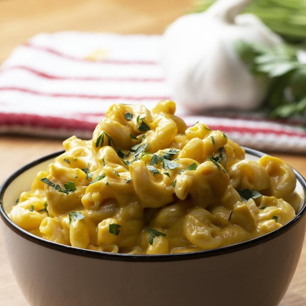 Slow Cooker Vegan Butternut Squash Mac Recipe by Tasty #slowcooker #crockpot #pasta #recipe #dinner #food