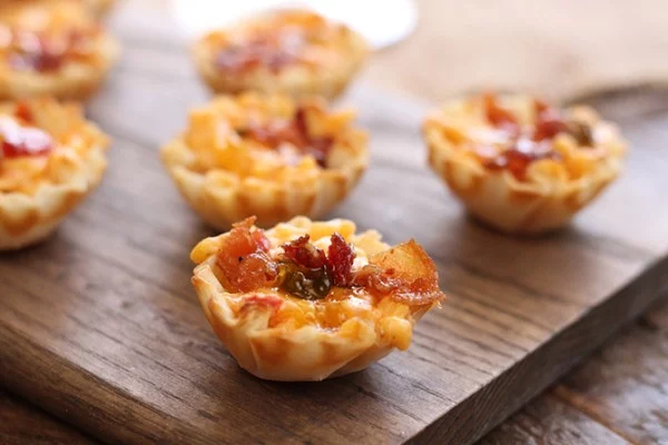 Bacon Pimento Cheese Bites #smallbites #partyfood #snack #recipe