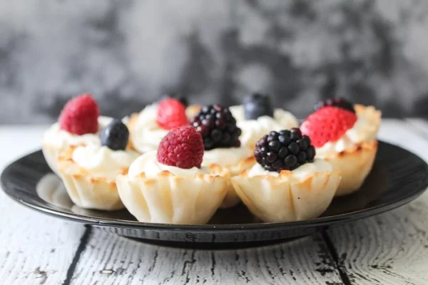 Phyllo Fruit Cups #smallbites #partyfood #snack #recipe