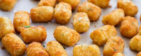 Homemade Potato Tots #tatertots #recipe #snack #breakfast