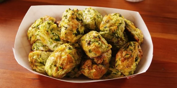 Never Feel Guilty With Zucchini Tater Tots #tatertots #recipe #snack #breakfast