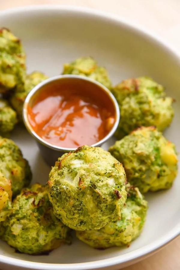 Broccoli Tater Tots #tatertots #recipe #snack #breakfast