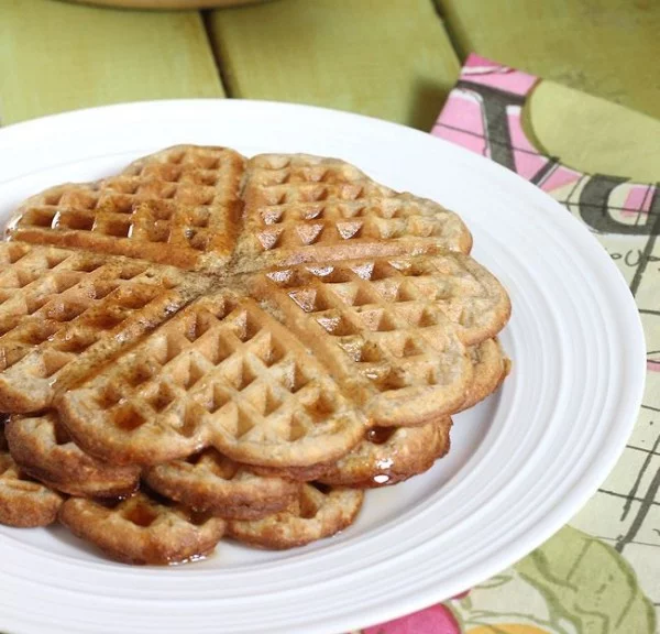 Oatmeal Waffle Recipe #wallfeiron #wafflemaker #waffles #dinner #snacks #lunch #food #recipe