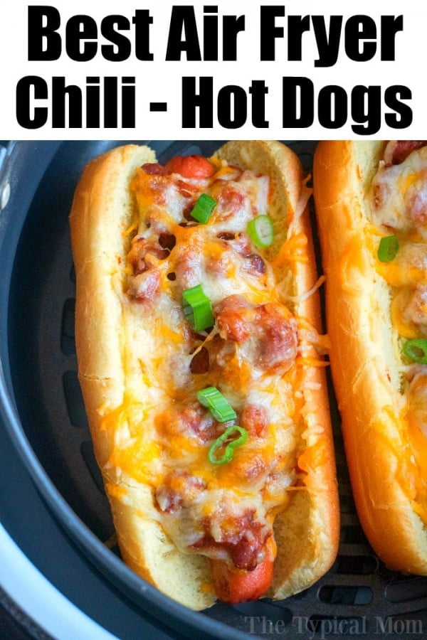 Air Fryer Hot Dogs #airfryer #recipe #snack
