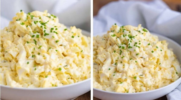 THE BEST Classic Egg Salad (For Sandwiches Too) #recipe #eggs #boiled #breakfast #snack