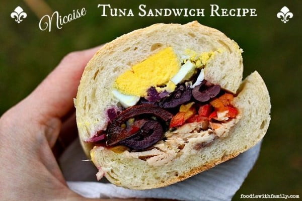 Nicoise Tuna Sandwich Recipe #recipe #eggs #boiled #breakfast #snack