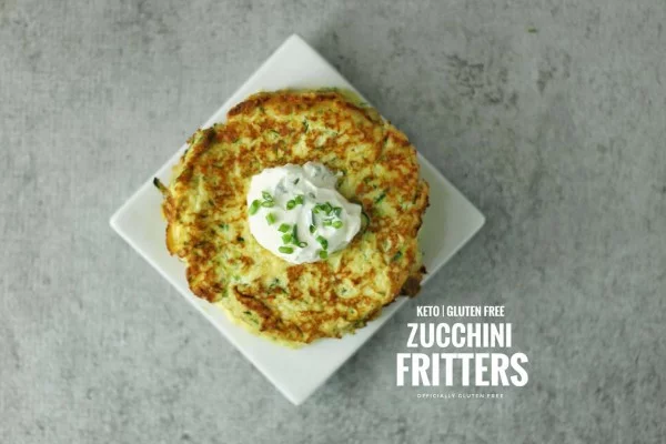 Keto Zucchini Fritters #fritters #recipe #dinner