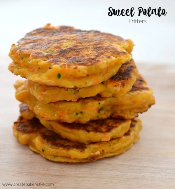 Sweet Potato Fritters #fritters #recipe #dinner