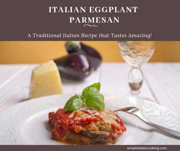 Easy Italian Eggplant Parmesan Recipe Without Frying! #italian #dinner #recipe