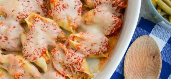 Italian Stuffed Shells • The Diary of a Real Housewife #italian #dinner #recipe