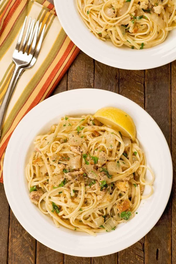 Sicilian Pasta with Sardines #italian #dinner #recipe