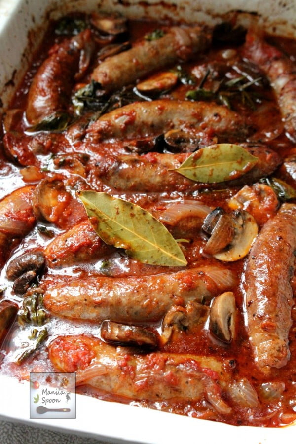 Italian Sausage Casserole #sausage #dinner #recipe