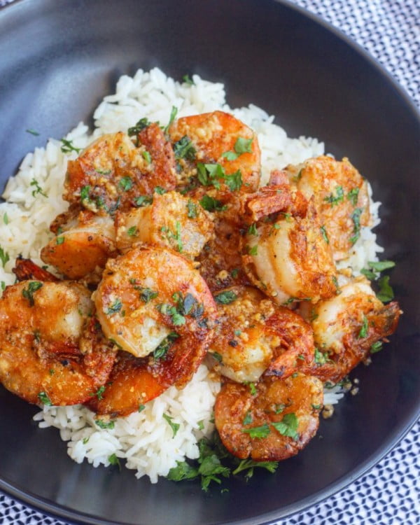 Hawaiian Garlic Shrimp #shrimp #recipe #dinner #lunch #snack