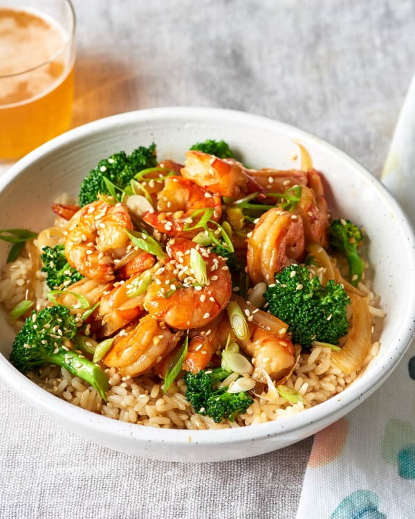 Recipe: Easy Shrimp and Broccoli Stir-Fry #shrimp #recipe #dinner #lunch #snack