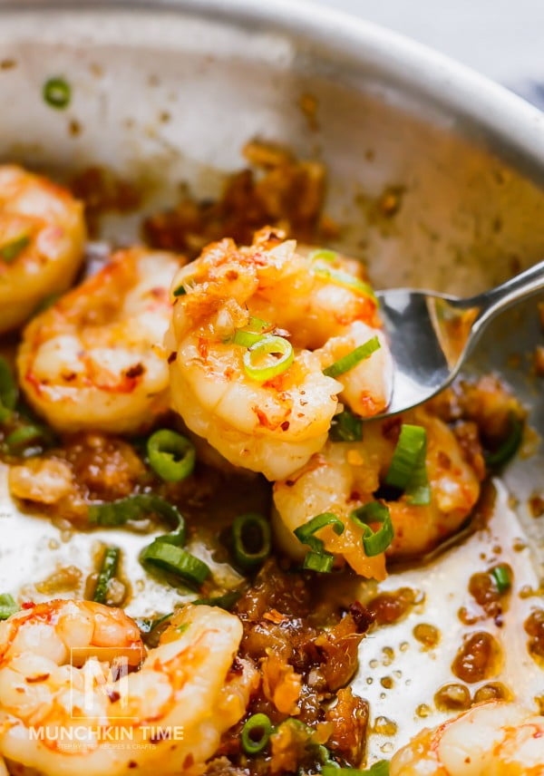 10-minute Honey Garlic Shrimp Recipe #shrimp #recipe #dinner #lunch #snack