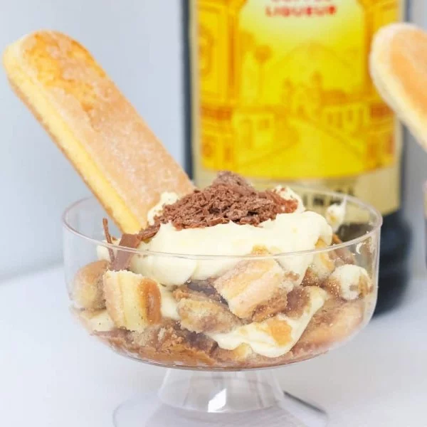 Mini Kahlua Tiramisu #tiramisu #recipe #dessert