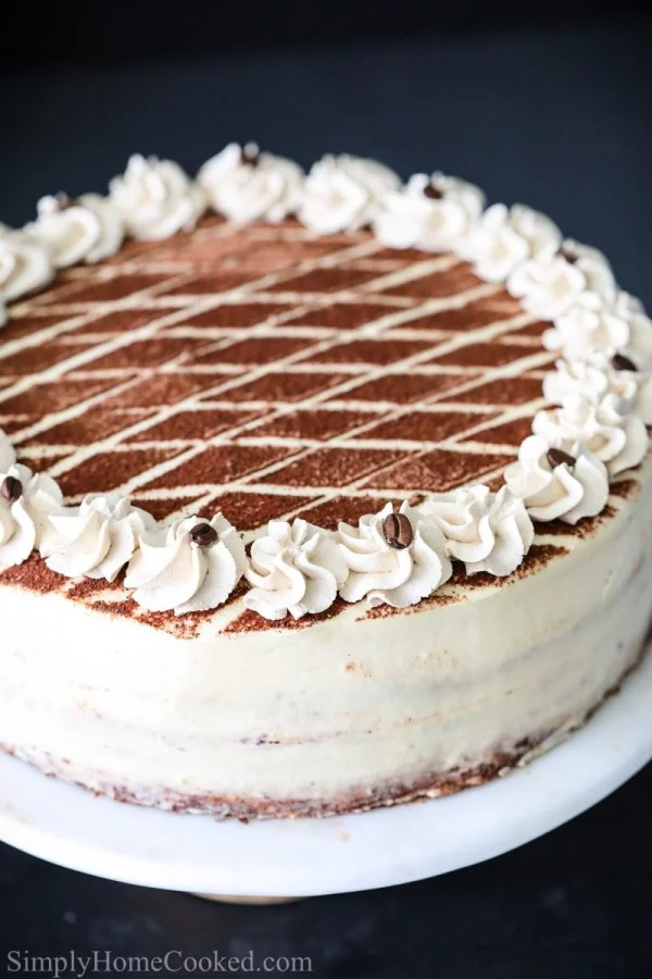 Tiramisu Cake Recipe (VIDEO) #tiramisu #recipe #dessert