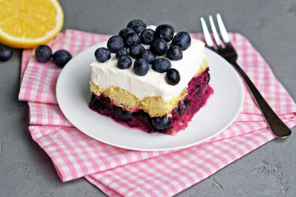 Blueberry Lemon Tiramisu #tiramisu #recipe #dessert