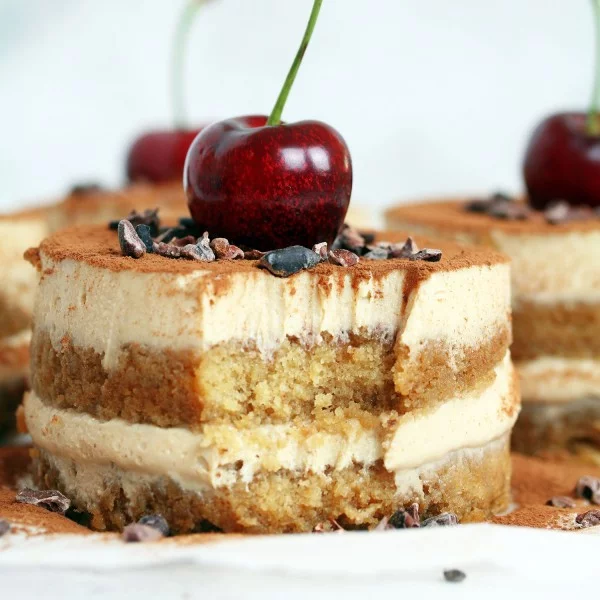 Vegan Tofu Tiramisu #tiramisu #recipe #dessert