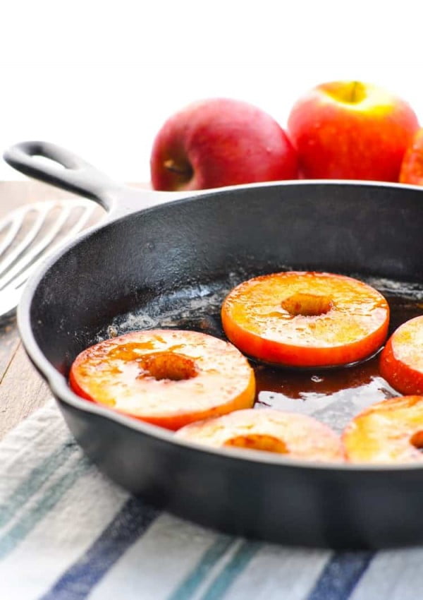 Southern Fried Apples #apple #recipe #dessert #snack