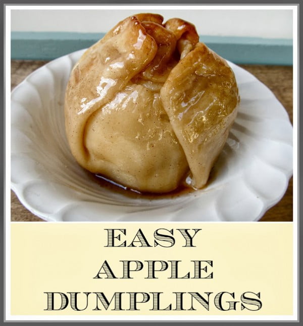 Easy Pennsylvania Dutch Apple Dumplings #dumplings #dinner #recipe