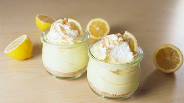 Lemon Cheesecake Mousse #lemon #dessert #recipe