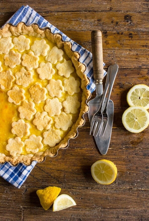 Italian Lemon Crostata #lemon #dessert #recipe