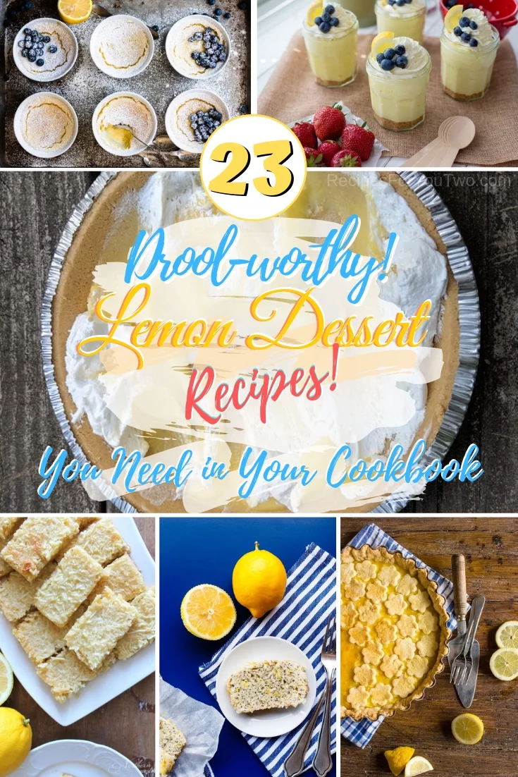 You must includes these lemon desserts in your dessert line! #lemon #dessert #recipe