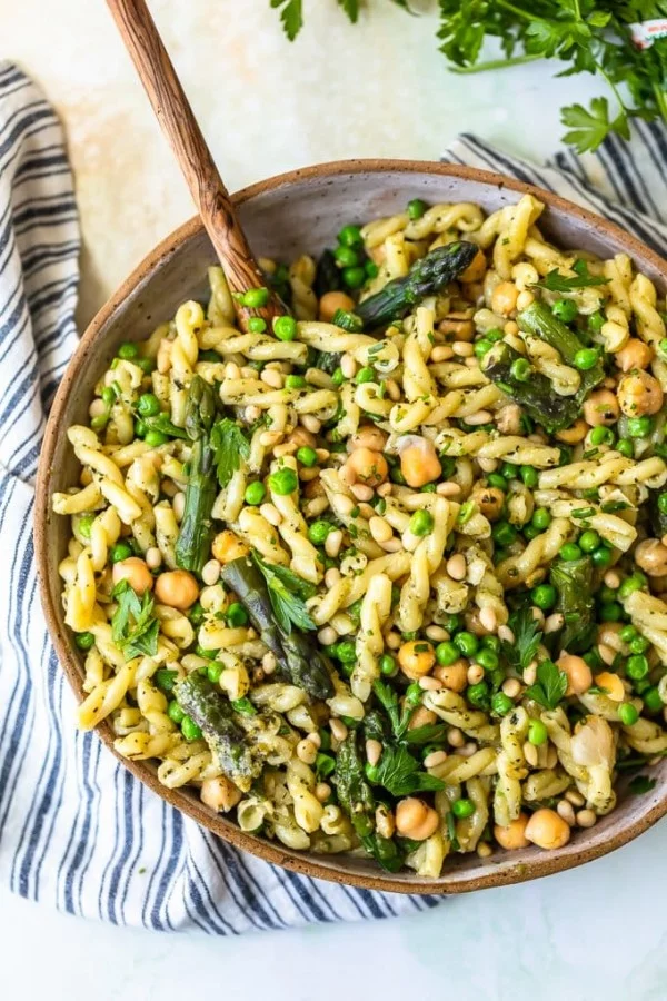 Green Goddess Pasta Salad Recipe #pasta #salad #recipe #lunch #dinner